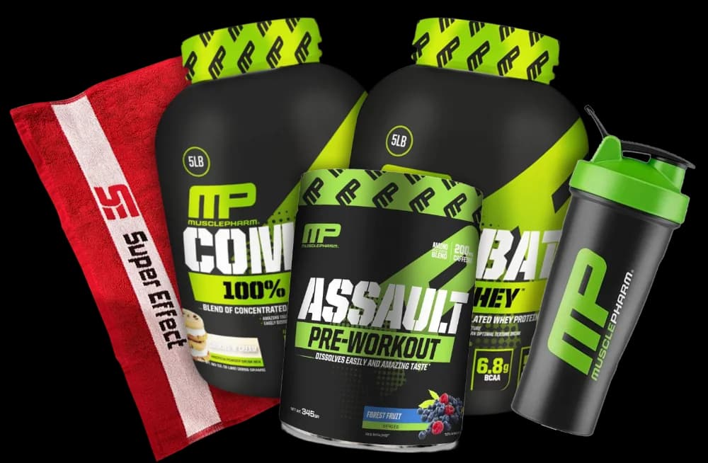 2 אבקות חלבון - MusclePharm (2.27 ק"ג)