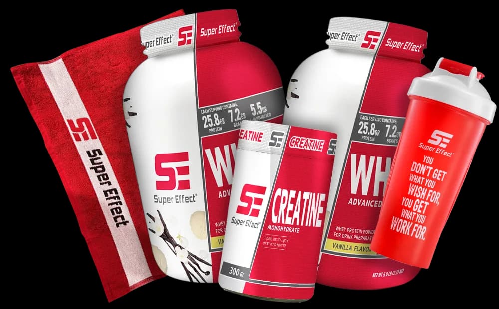 2 אבקות חלבון SE (2x2 ק"ג)