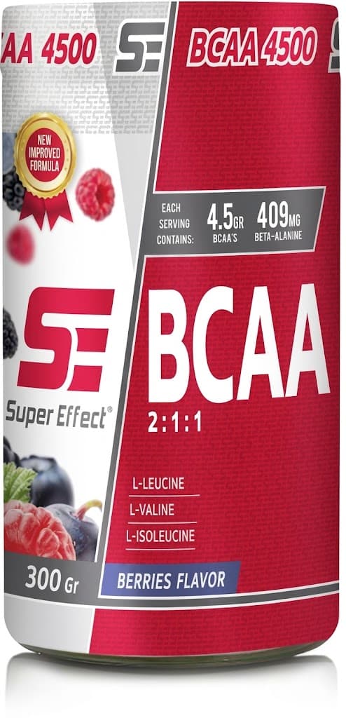 Super Effect - חומצות אמינו (BCAA) בטעם פירות יער