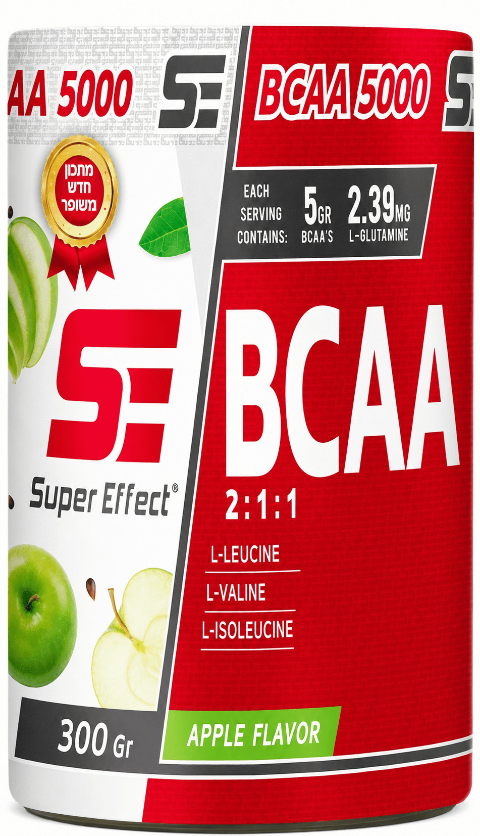 Super Effect - חומצות אמינו (BCAA) בטעם תפוח