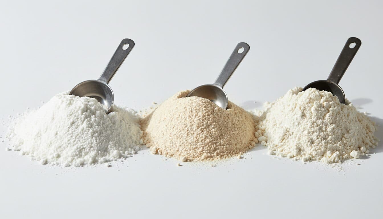 מה ההבדל בין אבקות חלבון? WPI vs WPC vs Casein