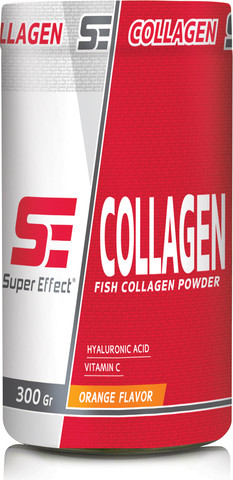 אבקת קולגן סופר אפקט - בטעם תפוז