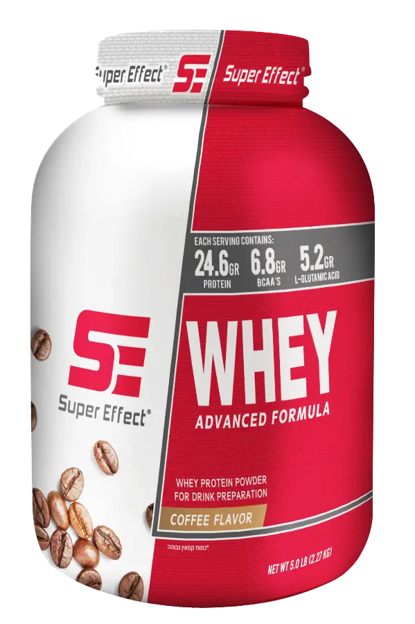 אבקת חלבון בטעם קפה